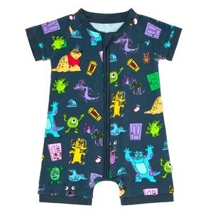 Little Sleepies Monsters Inc Shorty NIB